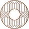 Ekena Millwork Empire Wood Fretwork Pierced Ceiling Medallion, Wood (Paint Grade), 38"OD x 13 7/8"ID x 3/8"T CMWP38X38X0375EPMF - alternate 5